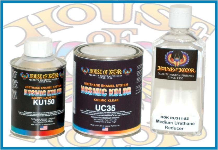HOUSE OF KOLOR UC35 KOSMIC KLEAR URETHANE CLEAR Pt KIT eBay