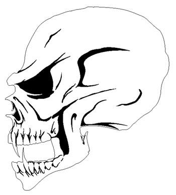 SKULL 5HUMAN AIRBRUSH STENCILAIR BRUSH TEMPLATE eBay