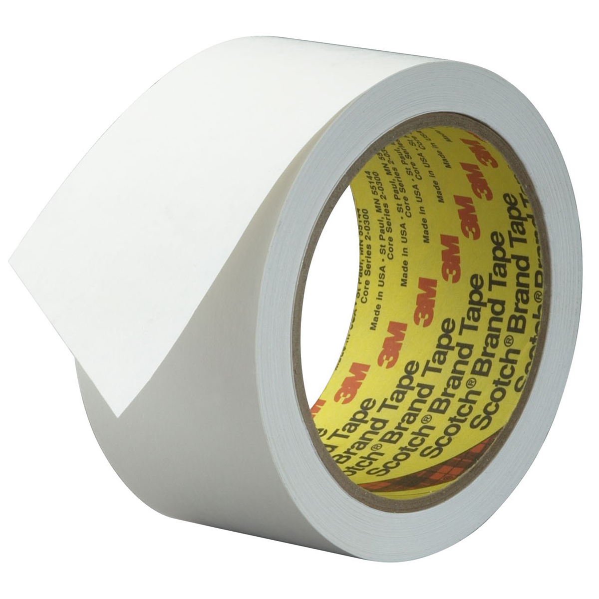 3M Scotch Post It 695 White Removable Labeling Tape 2" x 36 yd 1 Roll
