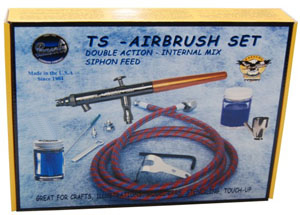 Paasche TS-SET, Talon Siphon Feed Double-Action Airbrush Set