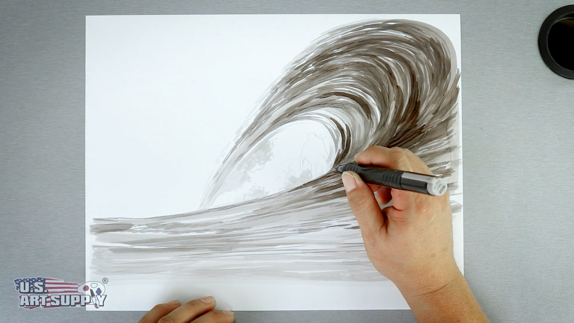 How to draw a wave