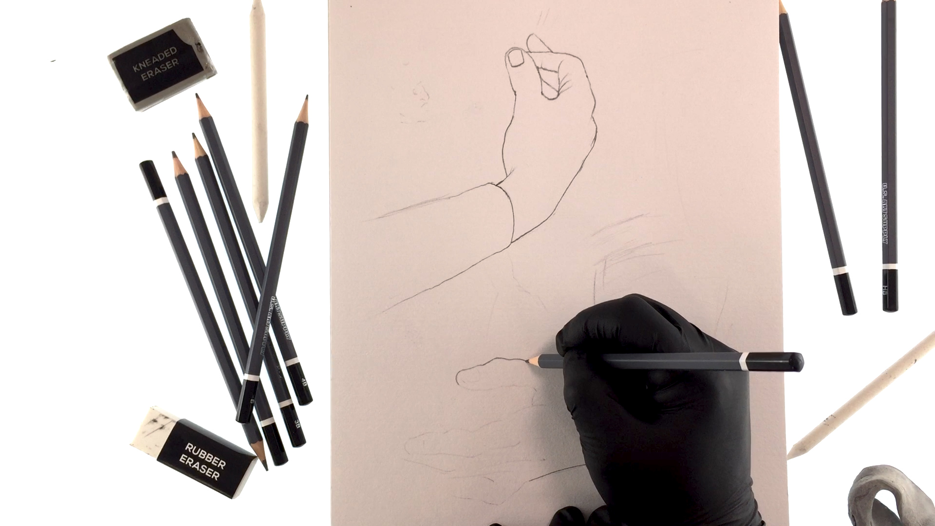 Drawing 101: Set-Up, Supplies & How to use Your Pencils 