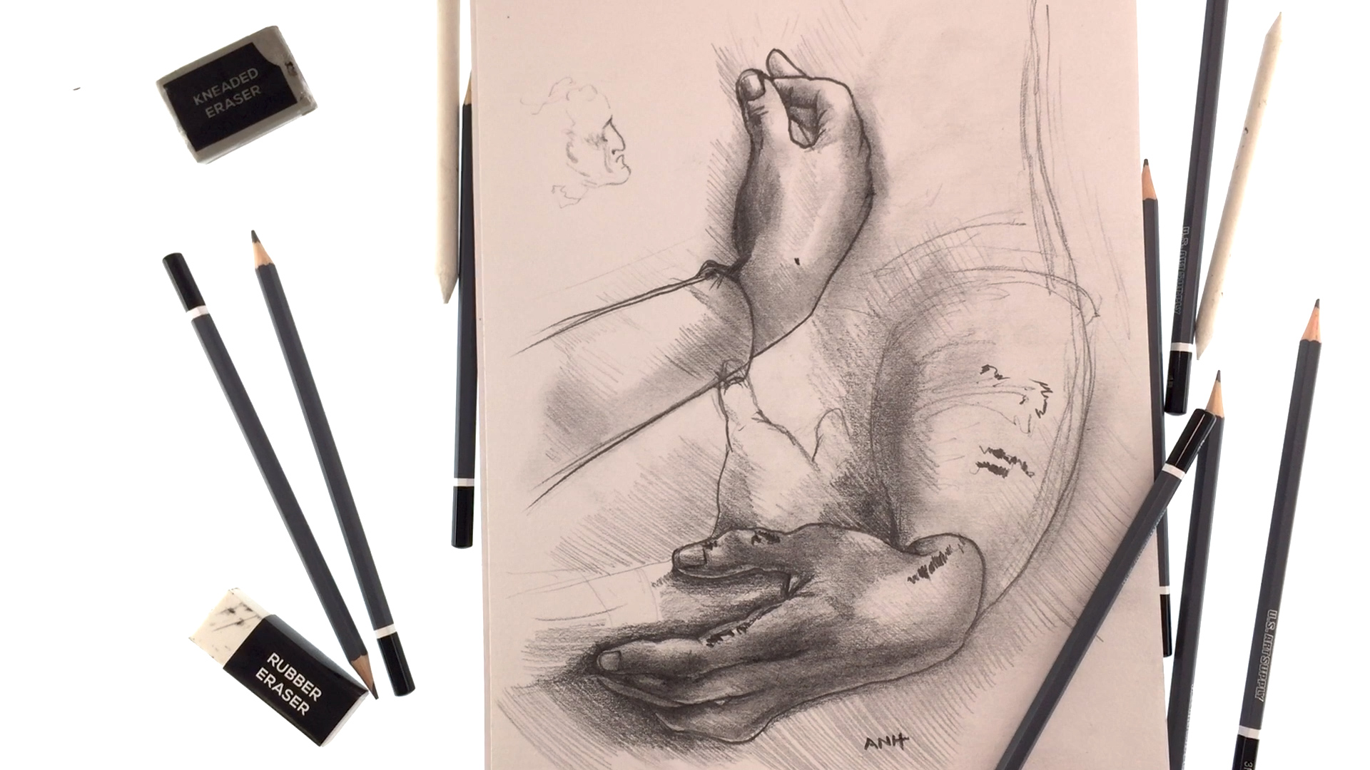 Drawing 101: Set-Up, Supplies & How to use Your Pencils 