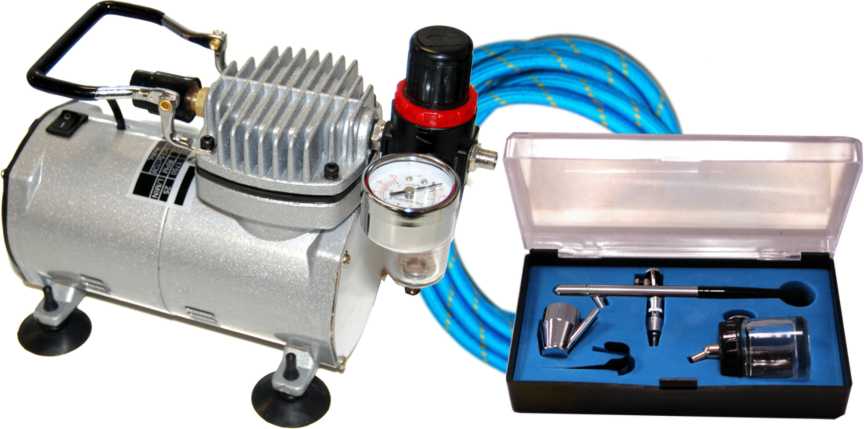 Airbrush-Depot Brand Model TC-20 Tankless Air • Compressor with Air 