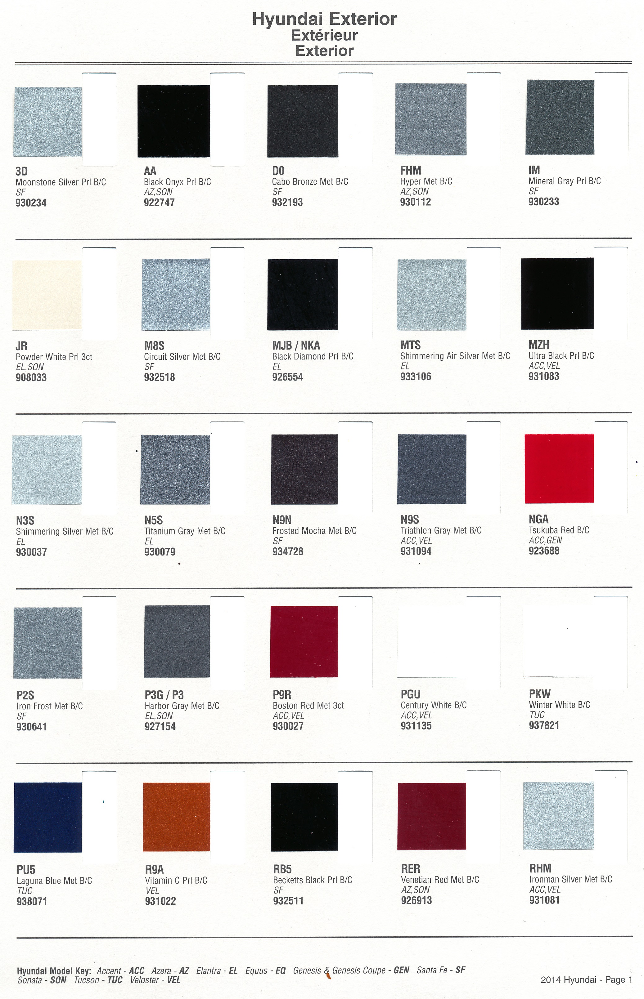 Hyundai Factory Paint Colors 2024 brinn colleen