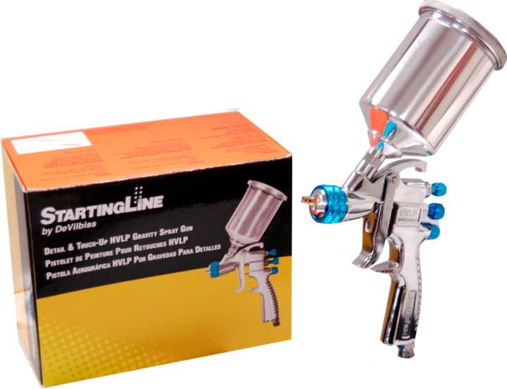 DeVILBISS Startingline TouchUp Detail HVLP Gravity Feed SPRAY PAINT