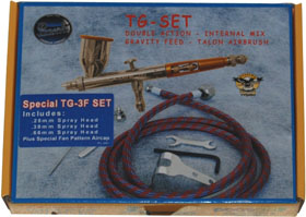 New Paasche TG-3F SET, Talon Gravity Feed Airbrush Set
