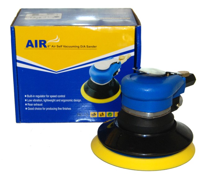 Pro 6" DA DUALACTION AIR PALM SANDERPSA PAD Sandpaper eBay