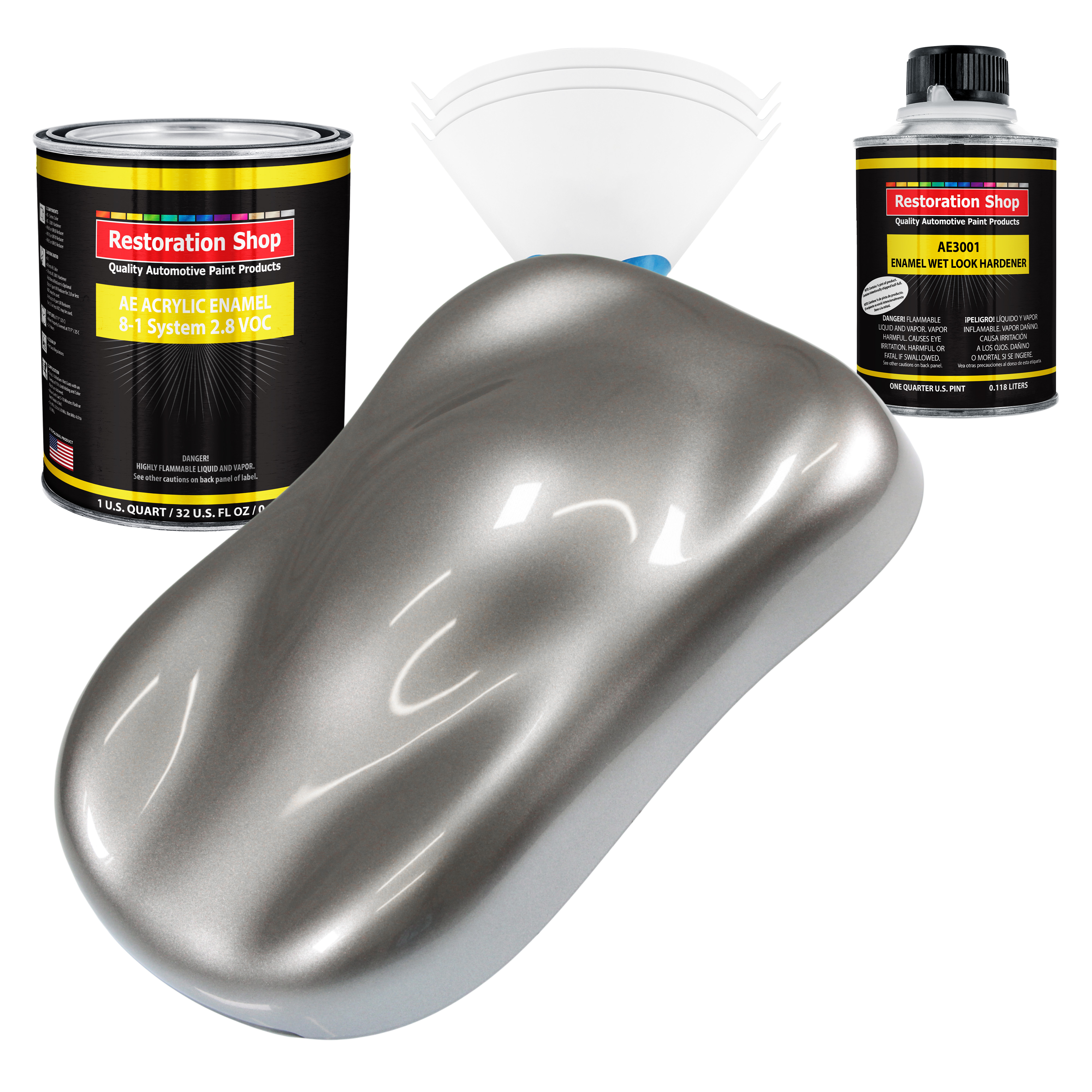 ProductionShop High Gloss Royal Blue Acrylic Enamel Gallon Kit, Auto Paint ProductionShop High Gloss Royal Blue Acrylic Enamel Gallon Kit, Auto Paint